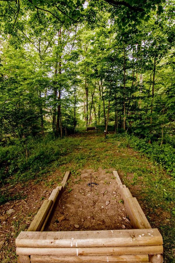 Cabin By The Creek With Private Creek Access Таннерсвилл Экстерьер фото